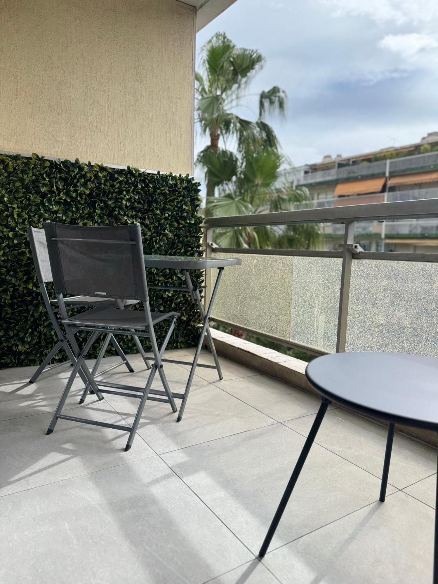 Cosy Appartement, Centre-Ville Cannes, Terrasse, Clim Exterior foto
